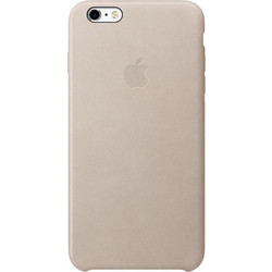 Apple Leather Back Cover Rose Grey (iPhone 6S Plus / 6 Plus)