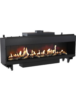 Kratki LEO/200/G31/37MBAR Ενεργειακό Τζάκι Αερόθερμο Αερίου Ίσιο 17kW