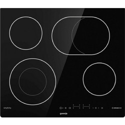 Gorenje ECT643SYB Κεραμική Εστία Αυτόνομη με Λειτουργία Κλειδώματος 59.5x52cm