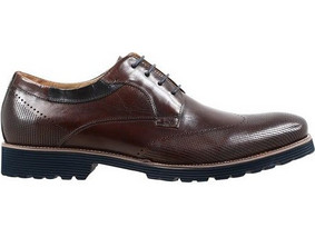 Δετά παπούτσια Mr Shoe H371-55 BABYBUFFLO LEATHER DE H371-55 BUF LEA-BROWN Ανδρικό