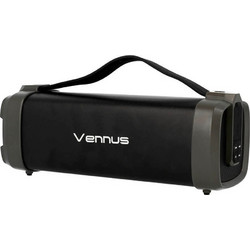 Vennus TWS F52 Ηχείο Bluetooth 8.5W με Ραδιόφωνο Μαύρο