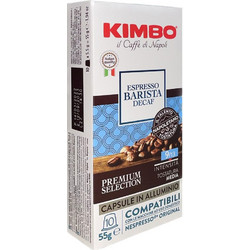 Kimbo Κάψουλες Decafeine Συμβατές με Μηχανή Nespresso 10τμχ