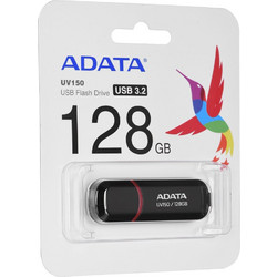 Adata UV150 128GB USB Stick 3.2 Gen 1 με USB-A Μαύρο