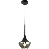 Fabas Luce Apollo Κρεμαστό Φωτιστικό Οροφής Μονόφωτο Μαύρο 3623-41-101