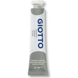Τέμπερa Giotto 21ml Ακρυλική Ασημί