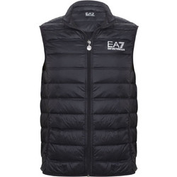 EA7 Down Waistcoat Αμάνικο Ανδρικό Μπουφάν Puffer Μαύρο 8NPQ01PN29Z1200