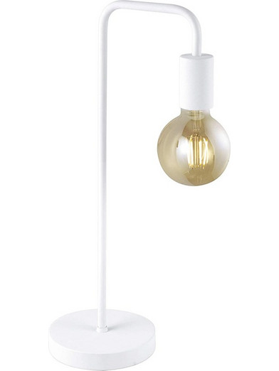 Trio Lighting DIALLO 508000131 Επιτραπέζιο Φωτιστικό Ε27 Λευκό