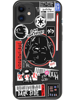 Θήκη Star Wars - Darth Vader iPhone 11 Black TPU (Μαύρη Σιλικόνη)