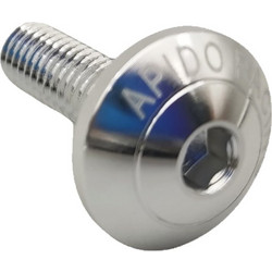 Βίδα πλατυκέφαλη αλουμινίου Φ6 20mm APIDO ασημί