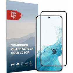 Rosso Tempered Glass - FullFace Αντιχαρακτικό Προστατευτικό Γυαλί Οθόνης Samsung Galaxy S22 5G - Black (98137)