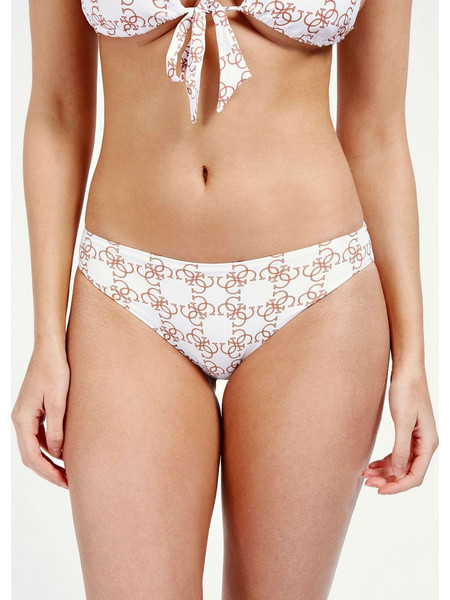 Guess Bikini Slip Λευκό E02O13MC03I-A009