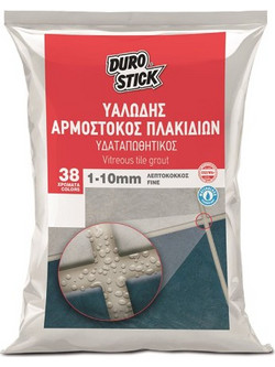 Durostick Μαύρος Υαλώδης Αρμόστοκος πλακιδίων Λεπτόκοκκος 1-10mm 5kg
