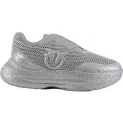 Pinko Γυναικεία Sneakers Ασημί ROUEN1