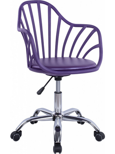 HomeMarkt Becky Καρέκλα Γραφείου Μωβ HM8457.06