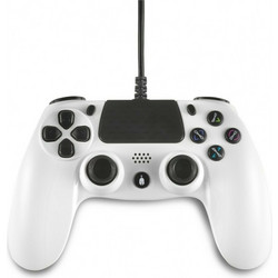 Spartan Gear Hoplite Wired Controller PC & PS4 White