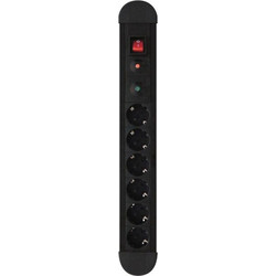 Protection Socket 6 x Schuko Power On SP