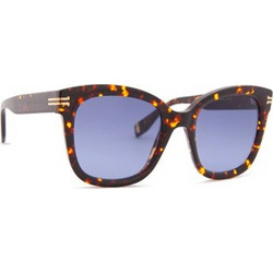 Marc Jacobs MARC1012/S 086/GB Γυναικεία Γυαλιά Ηλίου Τετράγωνα Κοκάλινα Καφέ με Μπλε Degradee Φακό