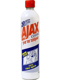 Ajax Classic Υγρό Τζαμιών Οβίδα 450ml