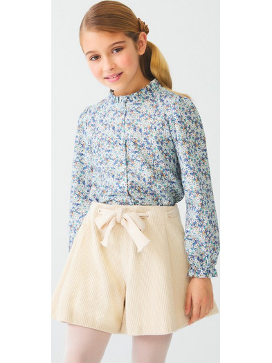 Abel & Lula Παιδική Βερμούδα Υφασμάτινη Μπεζ 12-05733-059