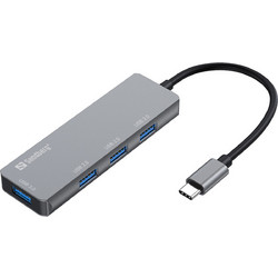Sandberg 333-67 USB Hub 3.0 USB-C με 4 Θύρες USB-A