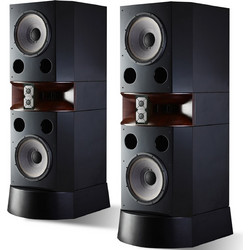 Usher D3 Ζεύγος Ηχείων Hi-Fi Δαπέδου 250W 3 Δρόμων Black