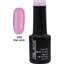 Lilly Nail Art One Step Lilac Pink Ημιμόνιμο Βερνίκι Νυχιών 5ml