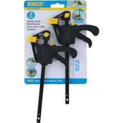 KINZO 24876 Σφιγκτήρες πλαστικοί 10.5cm σετ 2 τεμαχίων