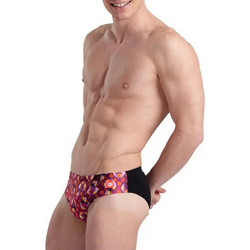 Arena Crazy Brief Allover Αθλητικό Ανδρικό Μαγιό Σλιπ Πολύχρωμο 004675-550
