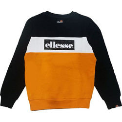 Ellesse Pavone Παιδικό Φούτερ Μαύρο Κίτρινο S3P16186-011