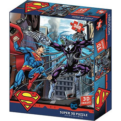 Puzzle Prime 3D DC Comics Super-Man Vs Braniac 500 Κομμάτια