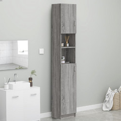vidaXL Στήλη Μπάνιου Δαπέδου Ξύλινη 32x25.5x190cm 815538