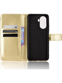 HUAWEI NOVA Y70 ΘΗΚΗ BOOK STYLE SMART ΜΑΓΝΗΤΙΚΗ (ΧΡΥΣΟ)