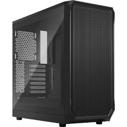 Fractal Design Focus 2 TG Black Midi Tower Κουτί Υπολογιστή RGB με Πλαϊνό Παράθυρο