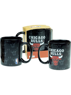 NBA ΚΟΥΠΑ ΚΕΡΑΜ.ΑΠΛΗ BULLS 558-55104-BULLS Μαύρο
