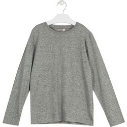 Losan Παιδικό T-Shirt Μακρυμάνικο Γκρι C05-1E08AA