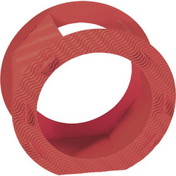 Φαναράκι 3D Heyda χάρτινο στρογγυλό διαμέτρου 22cm κόκκινο (204876225)