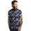 Superdry Vintage Hawaiian Ανδρικό Πουκάμισο Βαμβακερό Εμπριμέ Κοντομάνικο Κανονική Γραμμή Μπλε