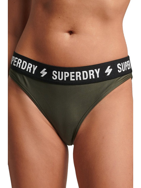 Superdry Bikini Slip Χακί W3010278A-GUL
