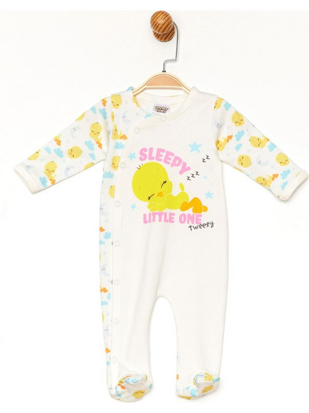 Looney Tunes φορμάκι βρεφικό μακρυμάνικο Sleepy Tweety TW19551