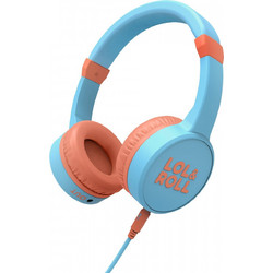 Energy Sistem Lol&Roll Pop Kids Ενσύρματα Παιδικά Ακουστικά On Ear Γαλάζια Καφέ
