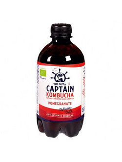 The Gutsy Captain Βιολογική Κομπούχα Pomegranate 400ml 12288