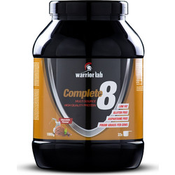 Warriorlab Complete 8 Strawberry Πρωτεΐνη Ορού Γάλακτος Γράμμωσης Χωρίς Γλουτένη 1kg