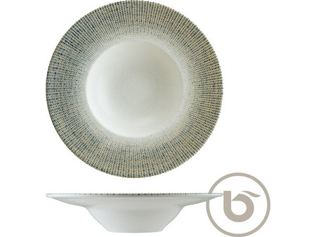 Bonna Πιάτα Βαθιά Πορσελάνης Sway 28cm 6τμχ S-MT-SWYBNC28CK