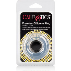 CalExotics Premium Silicone Ring Large Ελαστικό Δαχτυλίδι Πέους Σιλικόνης Διαφανές