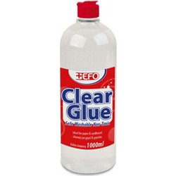 Κόλλα +EFO Διάφανη 1000ml