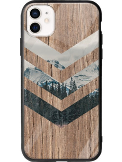 Θήκη Chevron Of Mountain iPhone 12 mini Groove TPU (Tempered Glass και TPU)