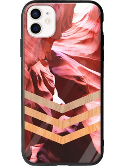 Θήκη Red Passion iPhone 12 mini Groove TPU (Tempered Glass και TPU)