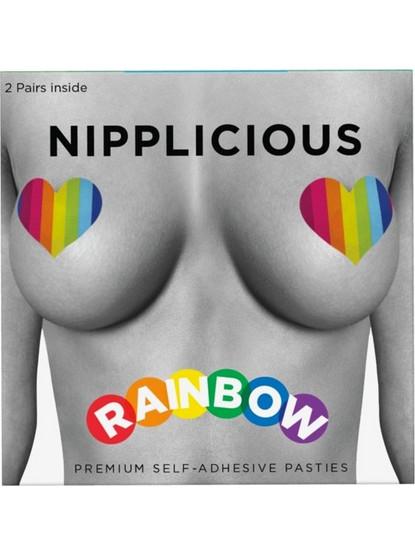 Nipplicious Rainbow Nipple Pasties - Αυτοκόλλητα Στήθους