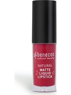 Benecos Matte Bloody Berry Long Lasting Liquid Κραγιόν 5ml