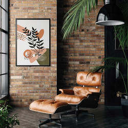 ΑΦΙΣΑ WALL-DESIGN MINIMAL BOHO 1 49504 (PVC/PLEXIGLASS ΜΑΥΡΗ ΚΟΡΝΙΖΑ) 20x30cm